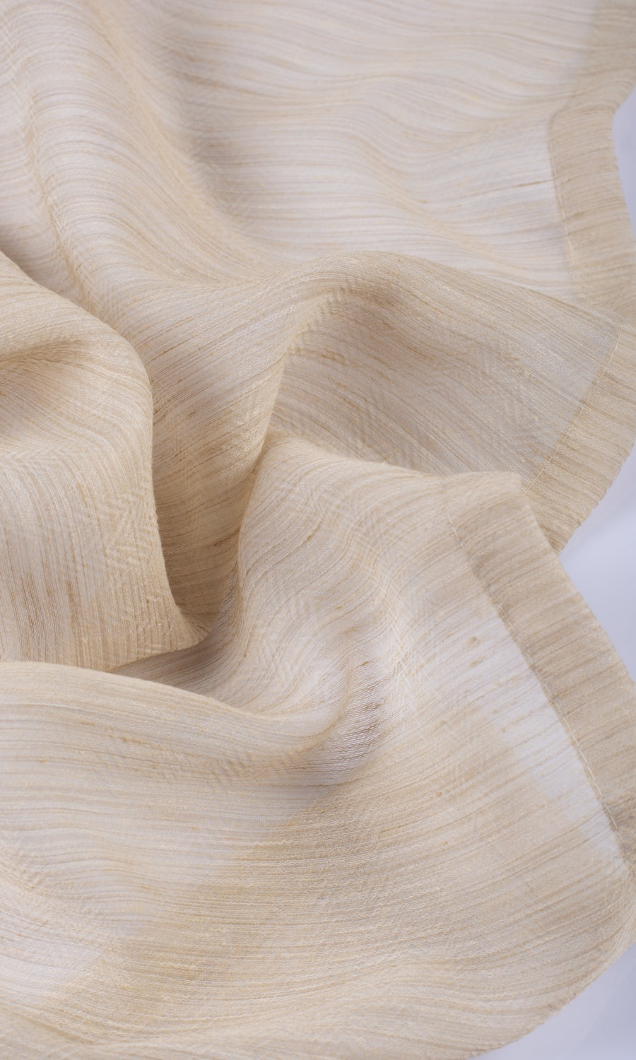 Textured Sheer Blinds (Ivory Beige) for Living, Bedroom, Kitchen, Bathroom