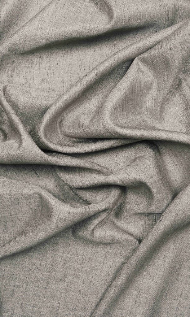 Silk Blend Window Treatments Fabric By the Metre (Taupe Grey)