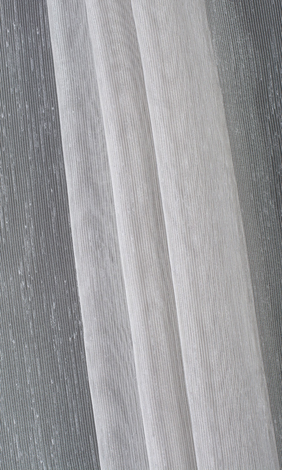 Sheer Fabric Material By the Metre (Silver-Gray)