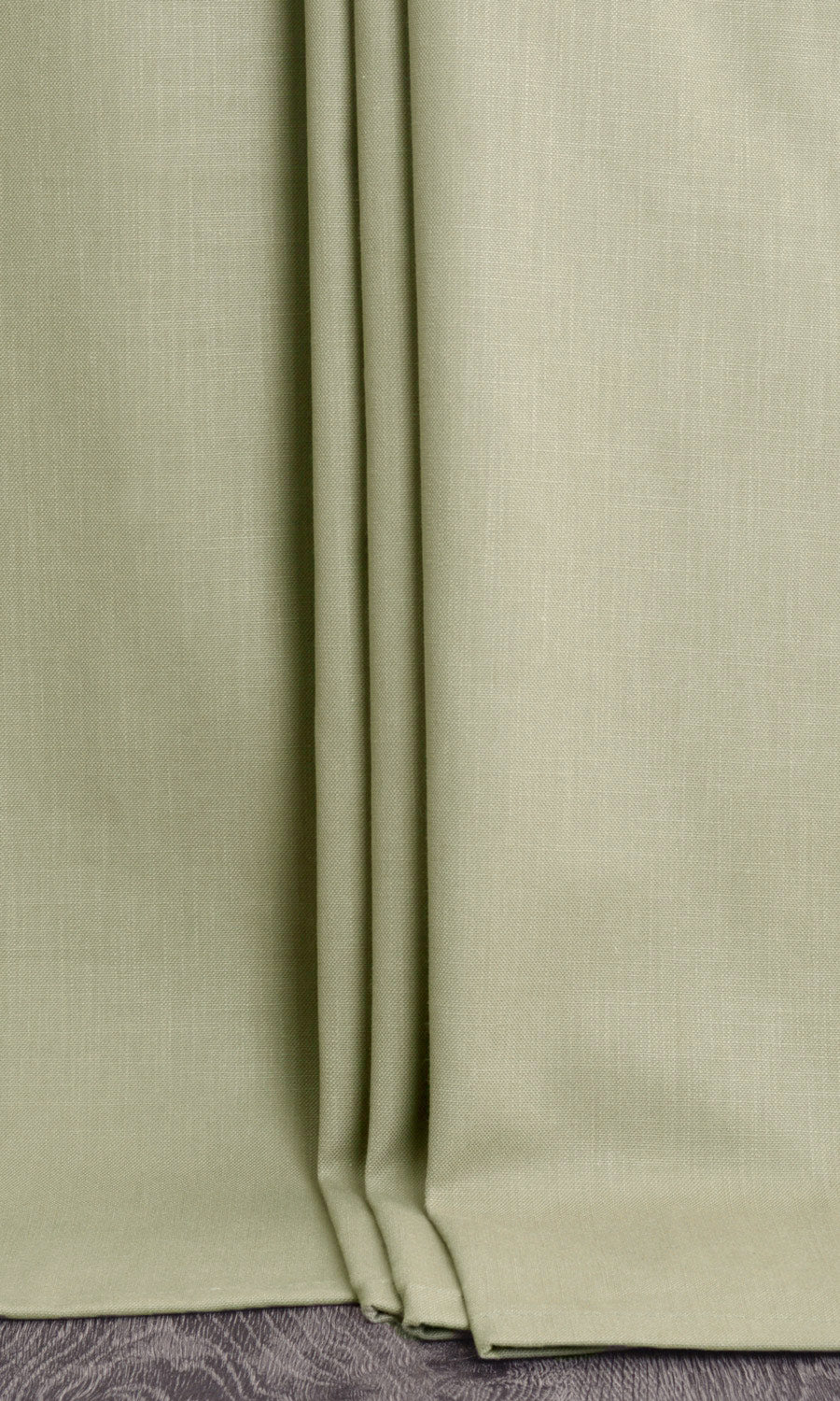 Poly-Cotton Window Treatments Fabric Sample (Green)