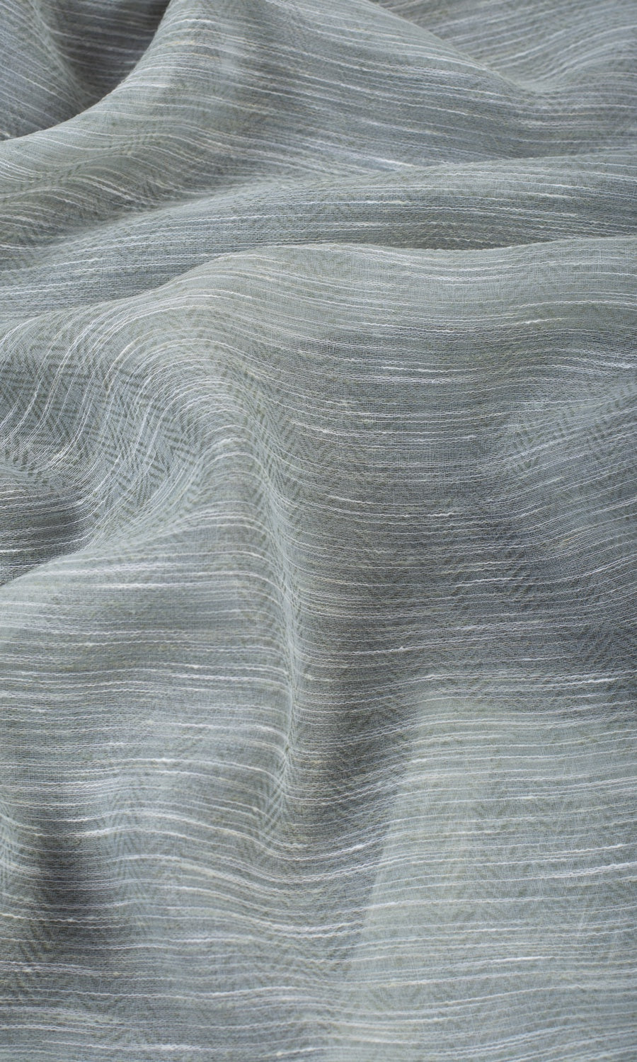 Textured Sheer Roman Blinds & Window Shades (Grey-Green)