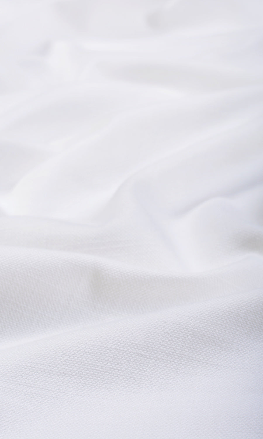 Solid Textured Window Treatments Fabric Sample (White)