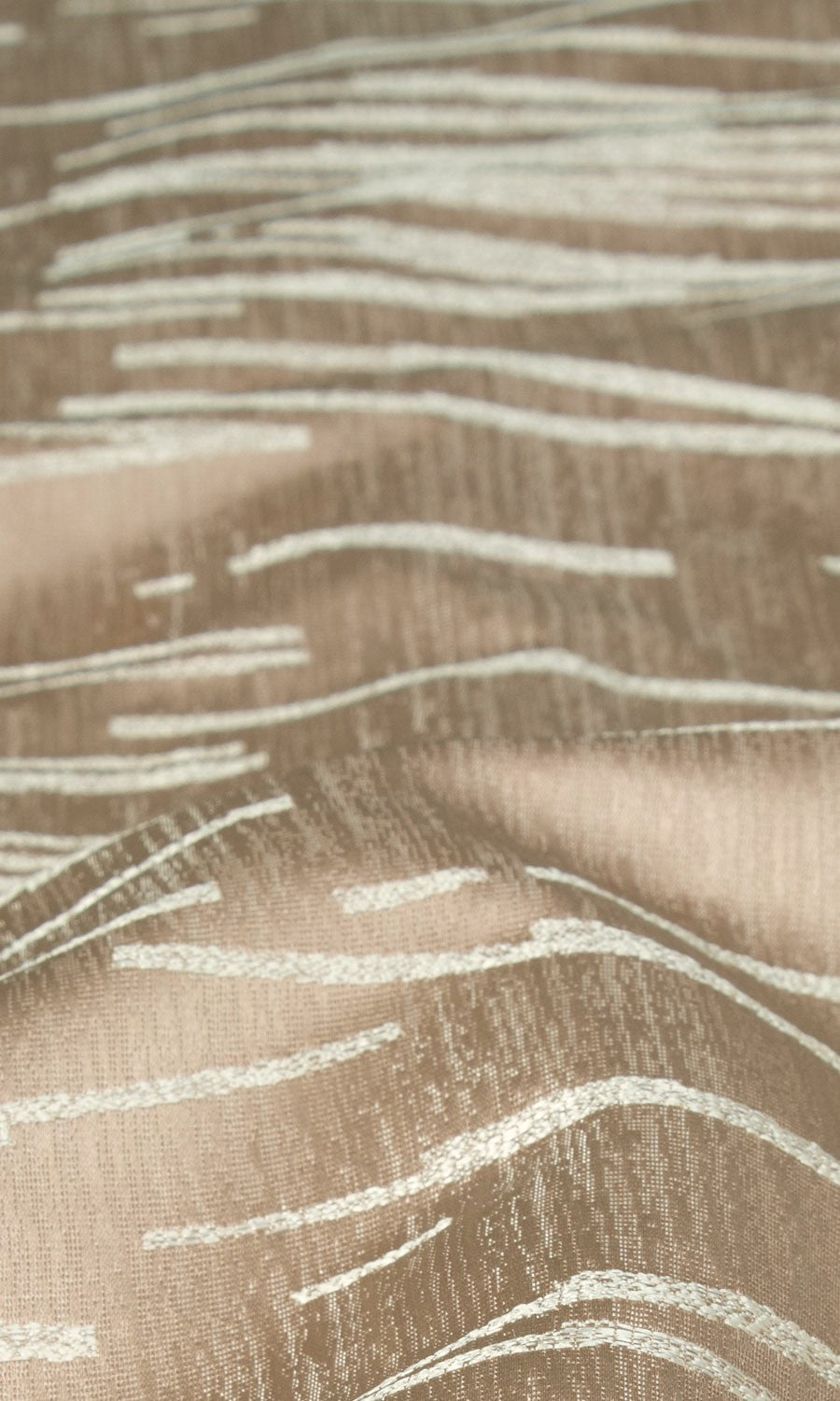Abstract Patterned Blinds (Pink-Beige) Extra Long Short Wide