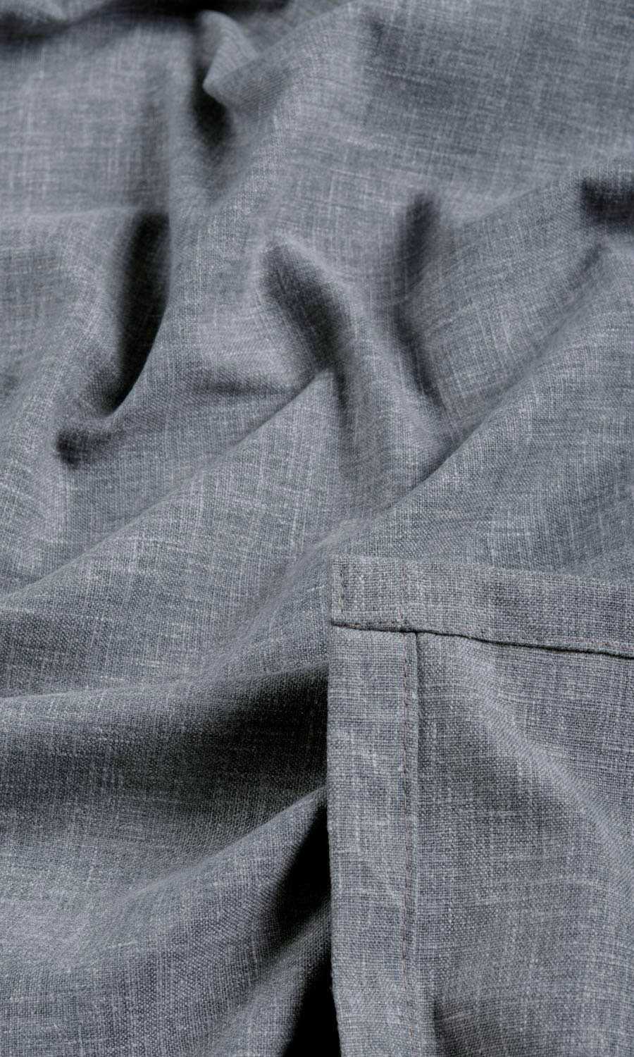 Linen Texture Any Size Style Roman Blinds (Steel Grey)