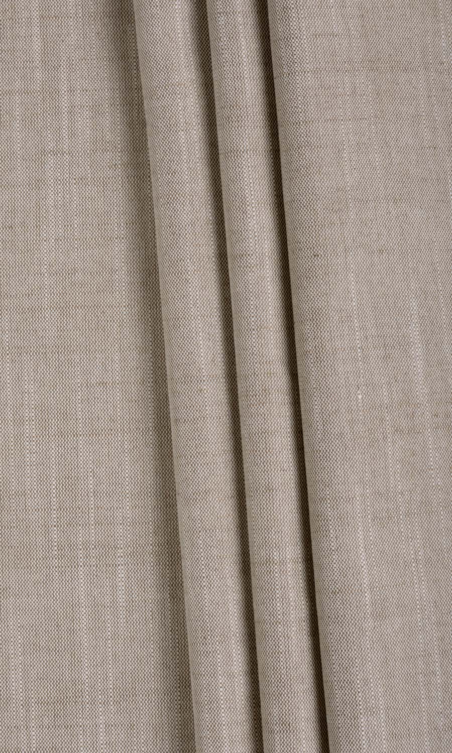 Plain Linen Texture Made-to-Measure Roman Blinds (Cedar Brown)