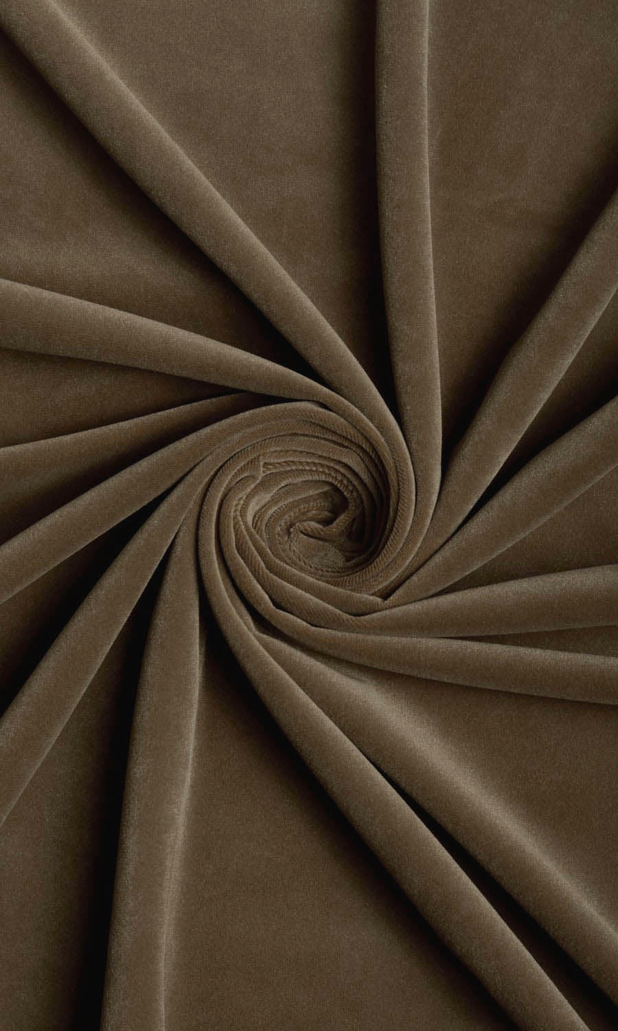Velvet Home Décor Fabric Sample (Mocha Brown)