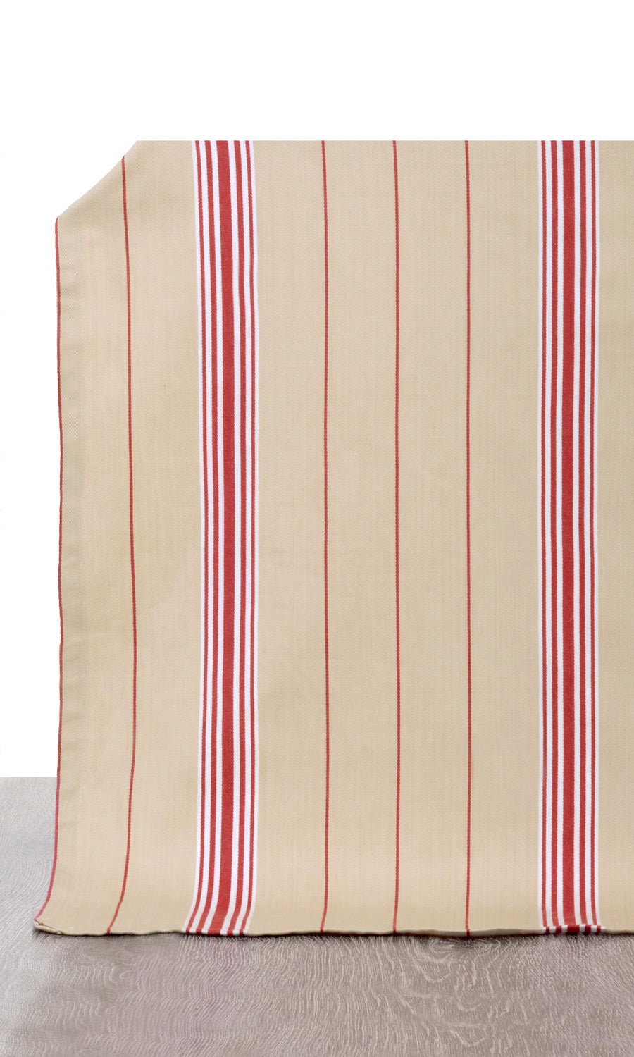 Cotton Any Size Style Roman Blinds (Brown/ Beige/ Red)