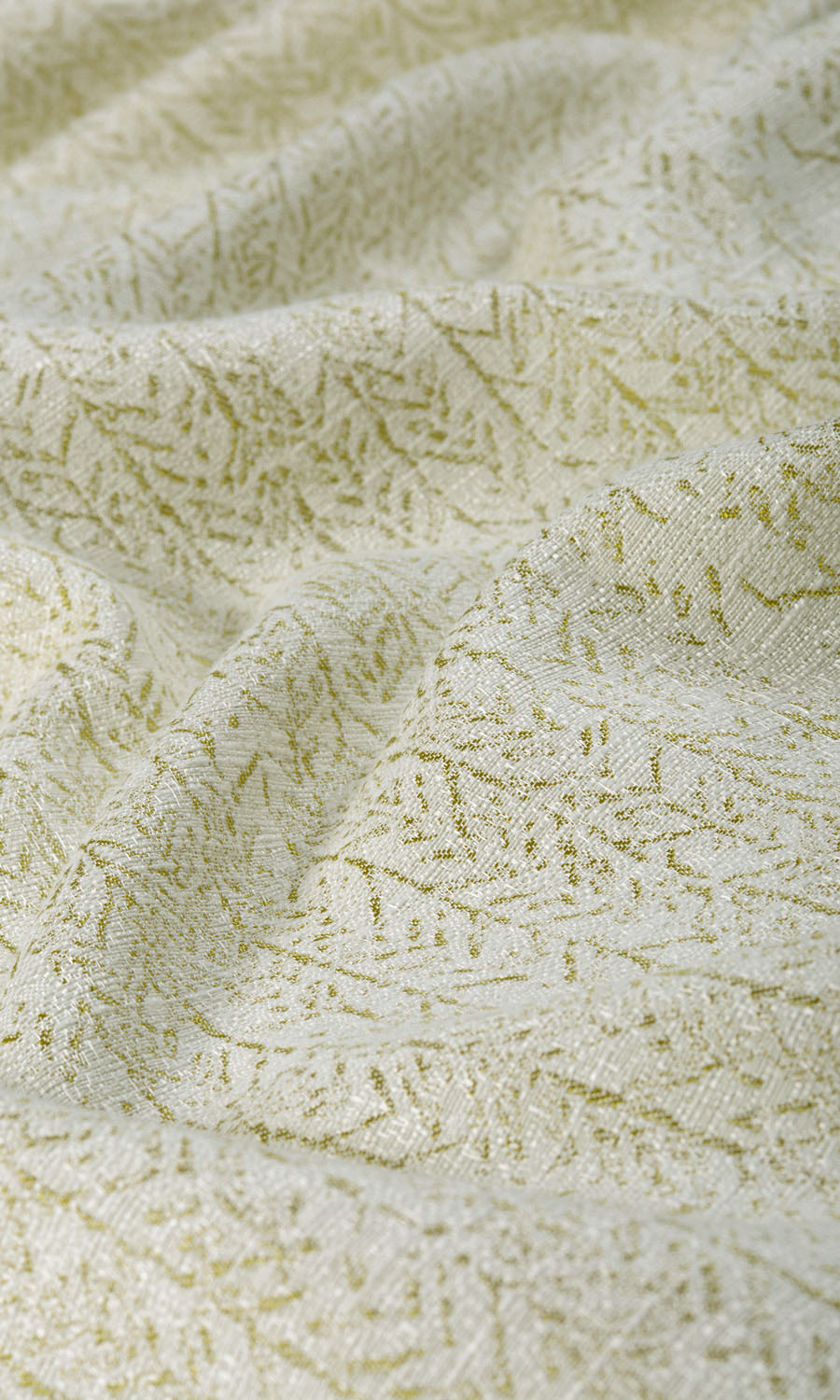Herringbone Poly-Cotton Home Textile Fabric Material By the Metre (Pale Green)