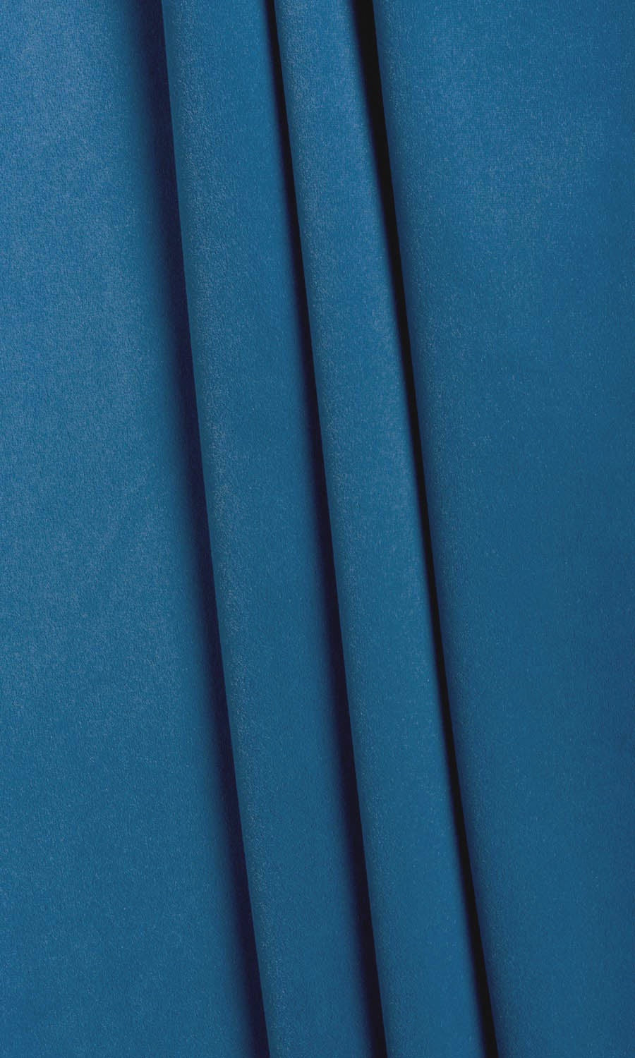 Velvet Fabric Material By the Metre (French Blue)