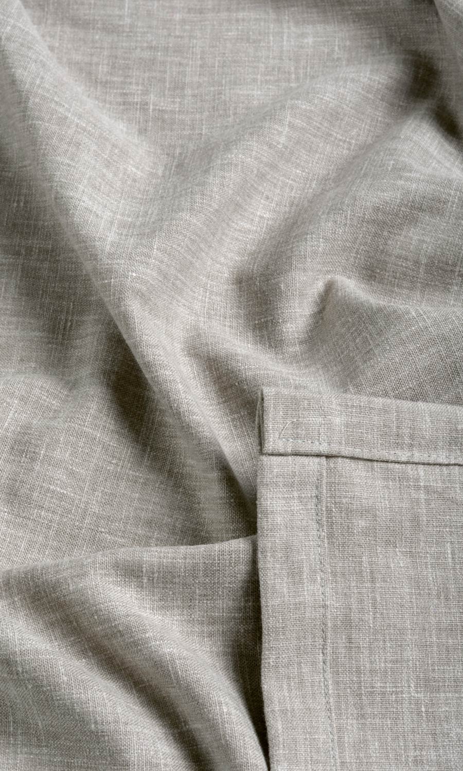 Poly-Cotton Blend Any Size Style Roman Blinds (Warm Grey)