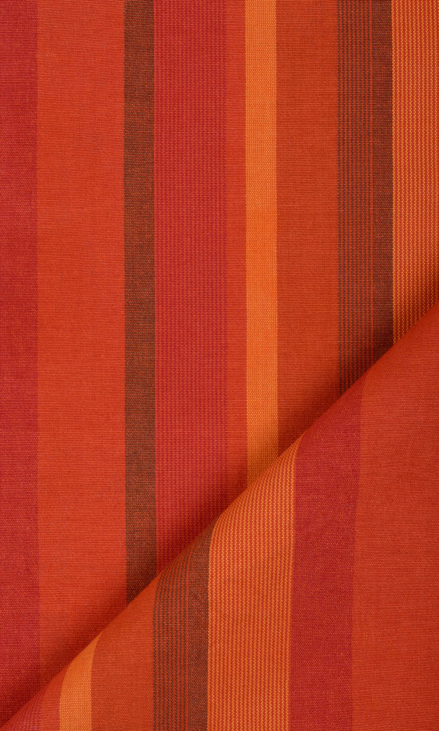 Cotton Fabric Blinds (Red/ Orange) Extra Long Short Wide
