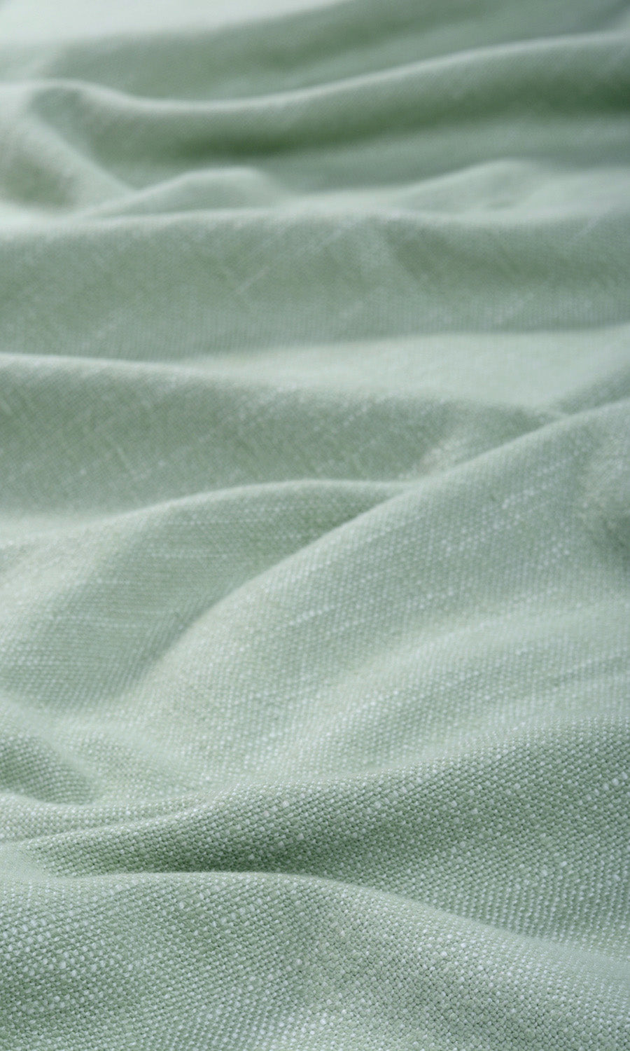 Plain Cotton Made-to-Measure Roman Blinds (Sea Green/ Blue)