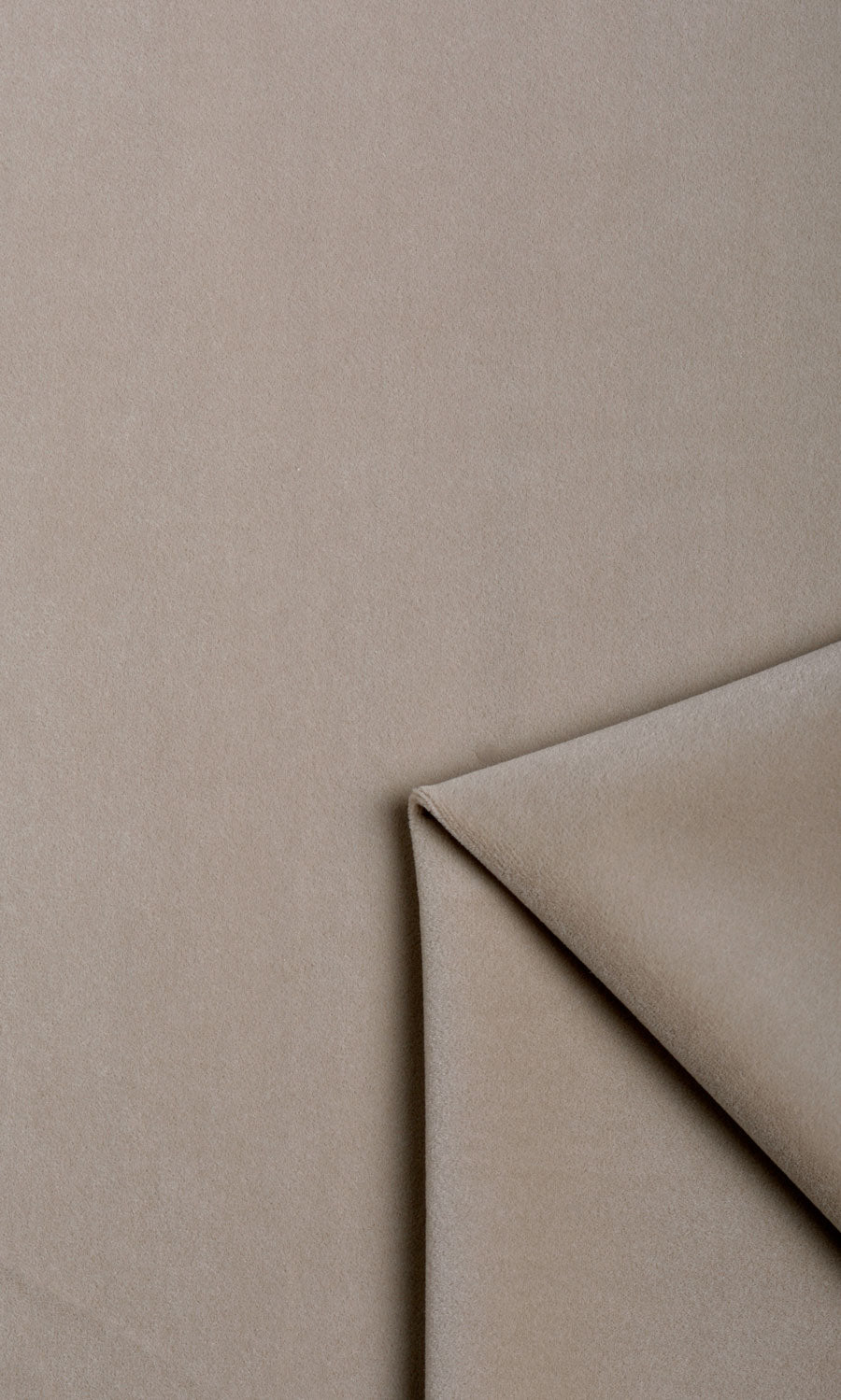Velvet Fabric Blinds (Taupe) for Living, Bedroom, Kitchen, Bathroom
