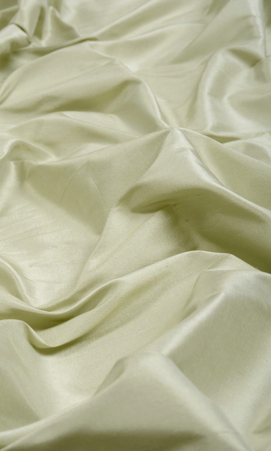 Shantung Silk Window Treatments Fabric By the Metre (Olive/ Sage Green)