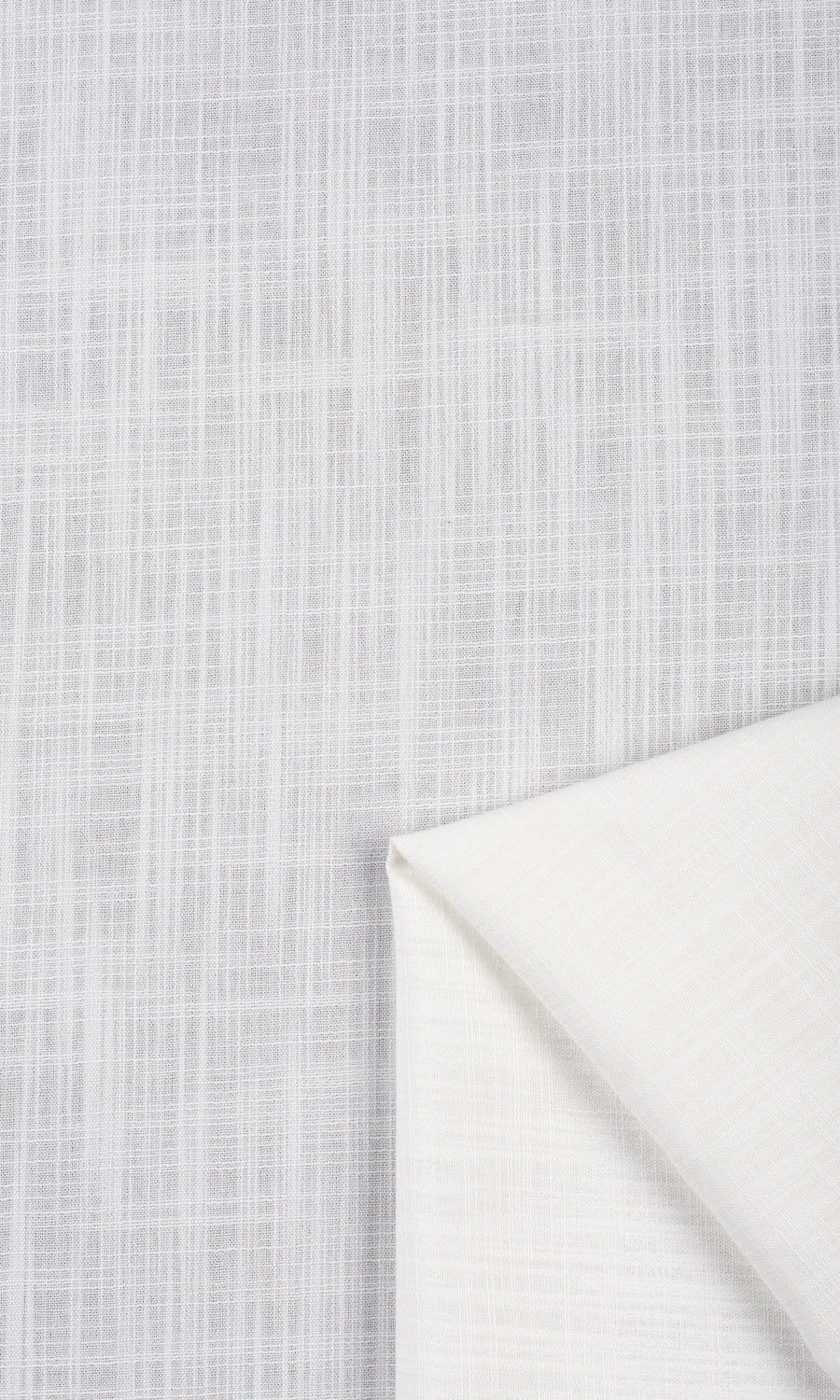 Semi-Sheer Fabric Material By the Metre (White)
