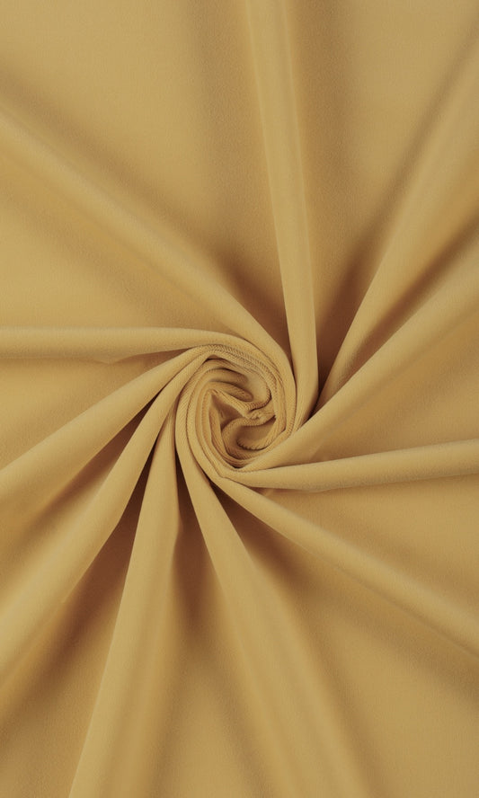 Velvet Home Décor Fabric Sample (Amber/ Pale Gold)