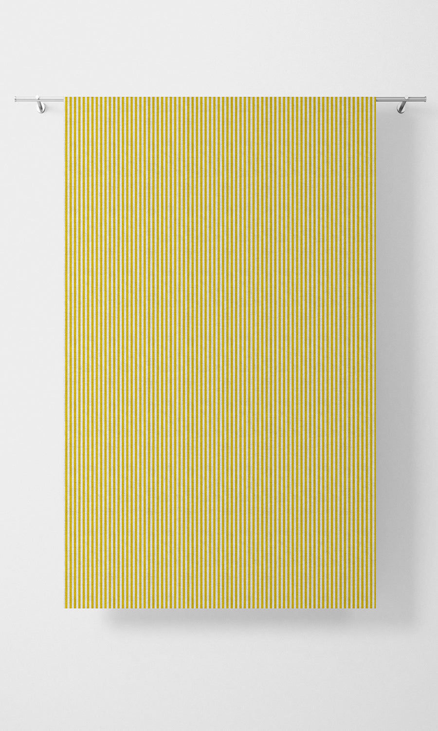 Striped Free Fabric Material Sample (Yellow)